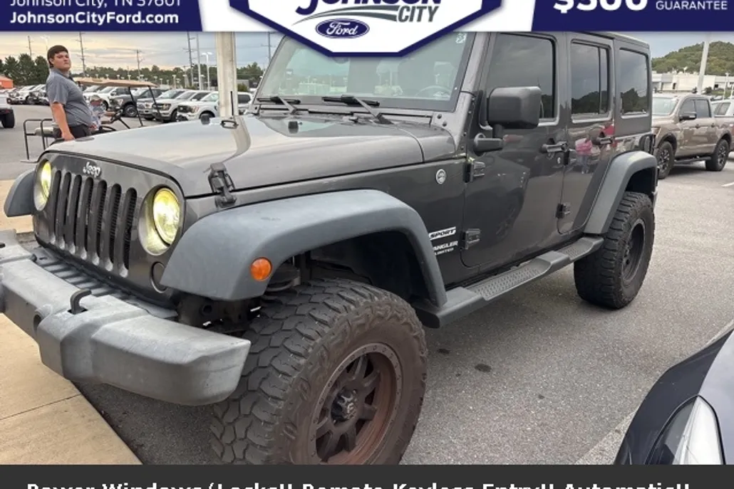 2016 Jeep Wrangler Unlimited Sport S photo 1