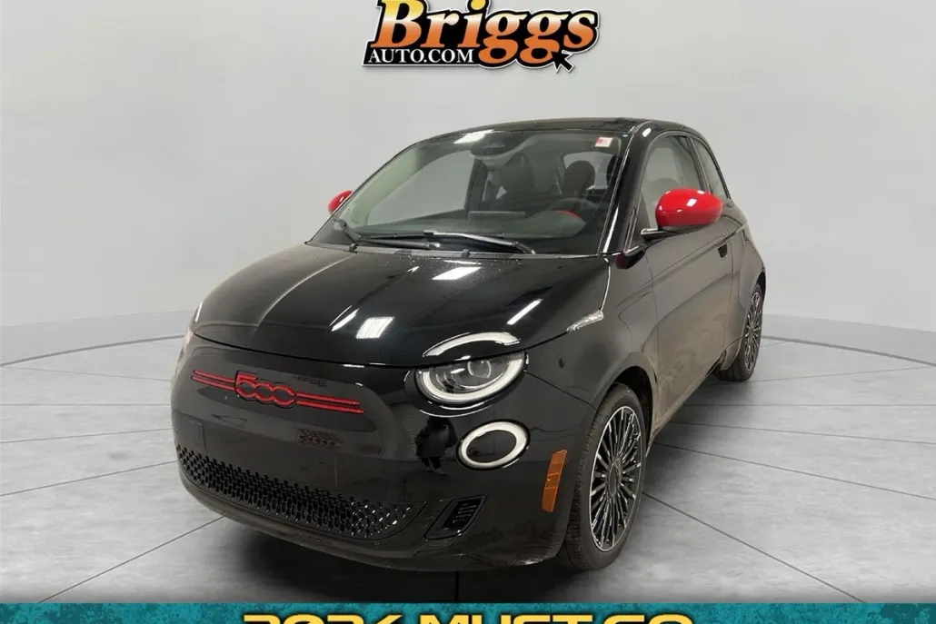 2024 Fiat 500e Red photo 1