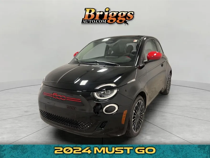 2024 Fiat 500e Red photo 1
