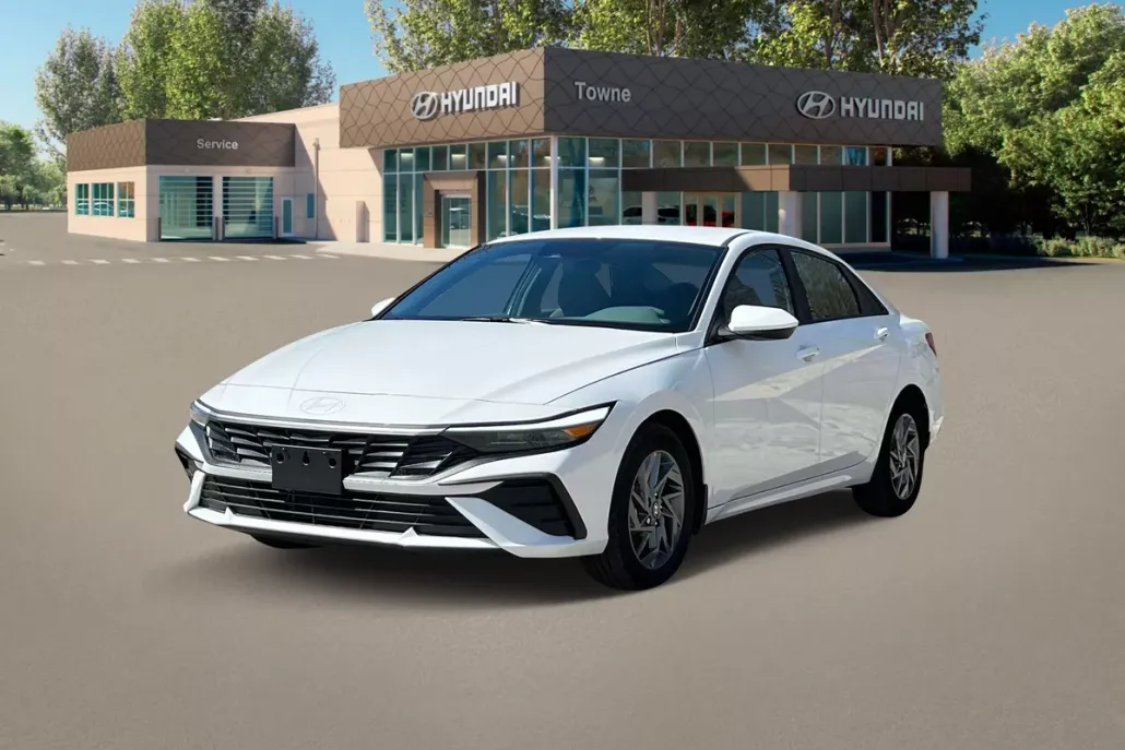 2025 Hyundai Elantra Hybrid Blue photo 1