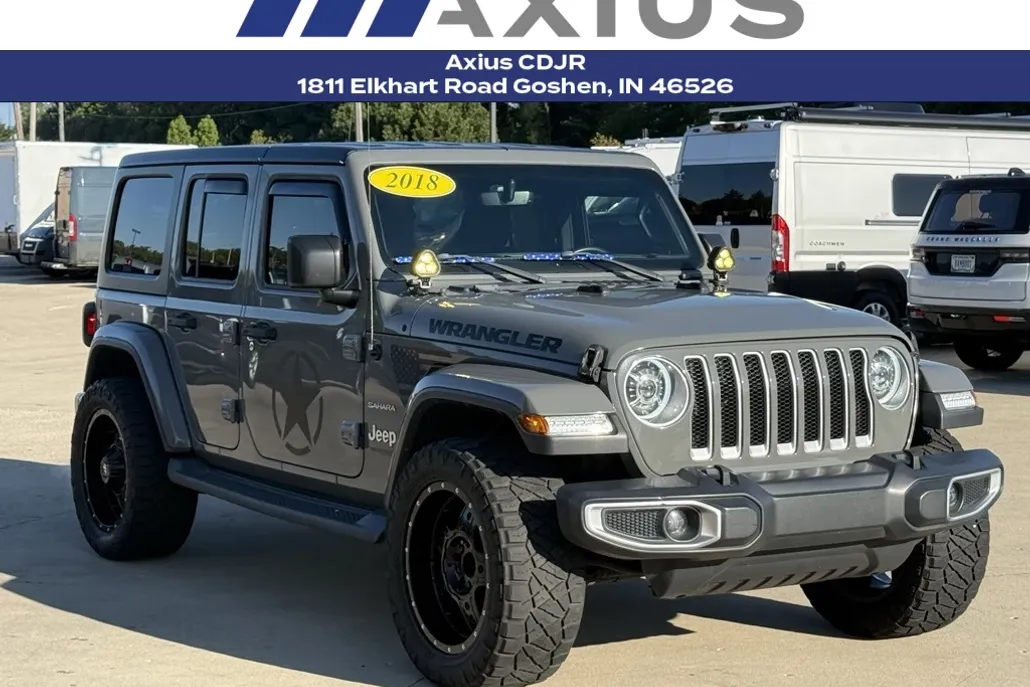 2018 Jeep Wrangler Unlimited Sahara photo 1