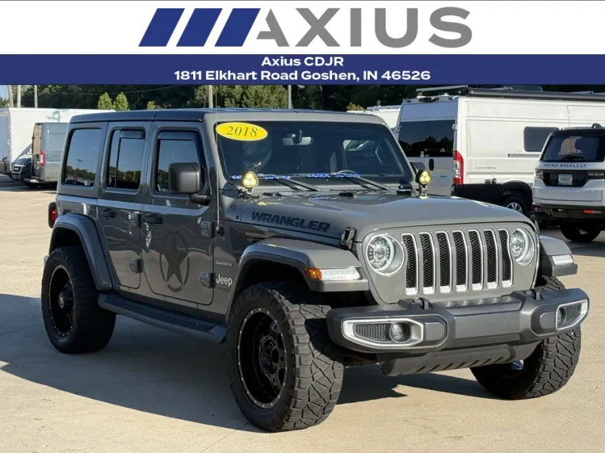 2018 Jeep Wrangler Unlimited Sahara photo 1