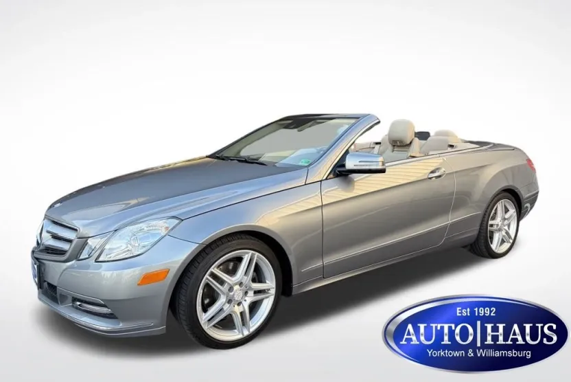 2013 Mercedes Benz E 350 Cabriolet photo 1