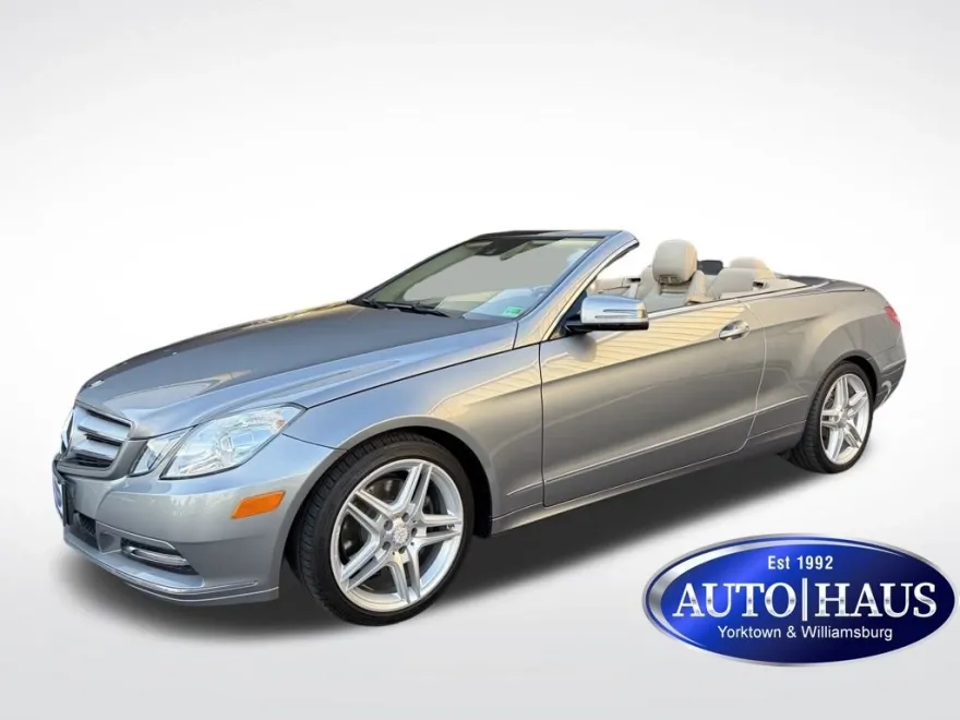 2013 Mercedes Benz E 350 Cabriolet photo 1