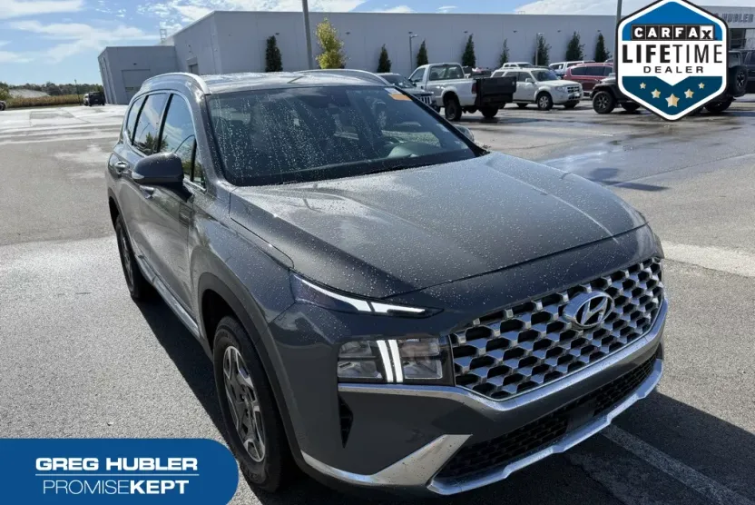 2023 Hyundai Santa Fe Blue photo 1