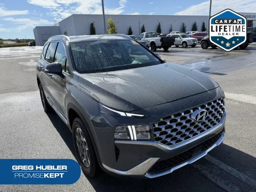 2023 Hyundai Santa Fe Blue photo 1