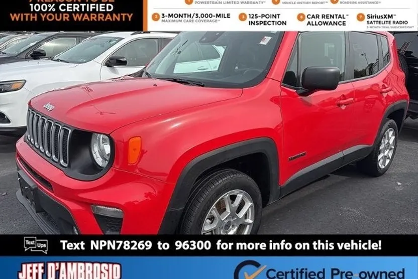 2022 Jeep Renegade Latitude photo 1