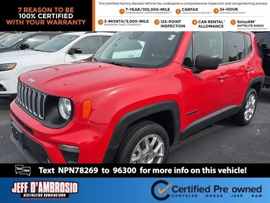 2022 Jeep Renegade Latitude photo 1