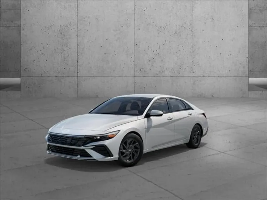 2025 Hyundai Elantra Hybrid Blue photo 1