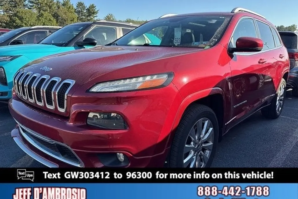2016 Jeep Cherokee Overland photo 1