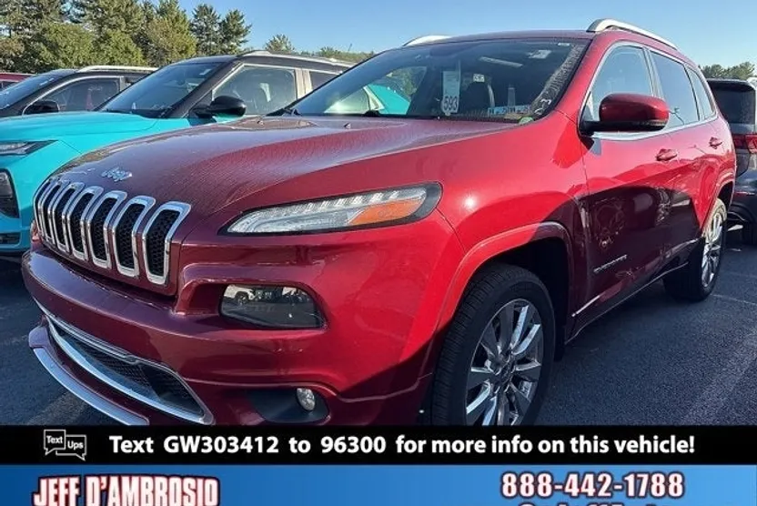 2016 Jeep Cherokee Overland photo 1