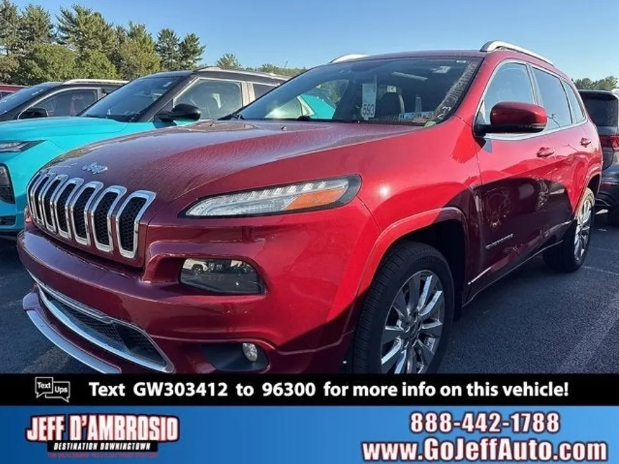 2016 Jeep Cherokee Overland photo 1