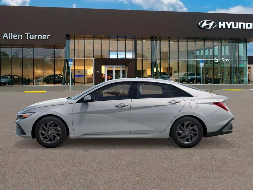 2025 Hyundai Elantra Hybrid Blue photo 1