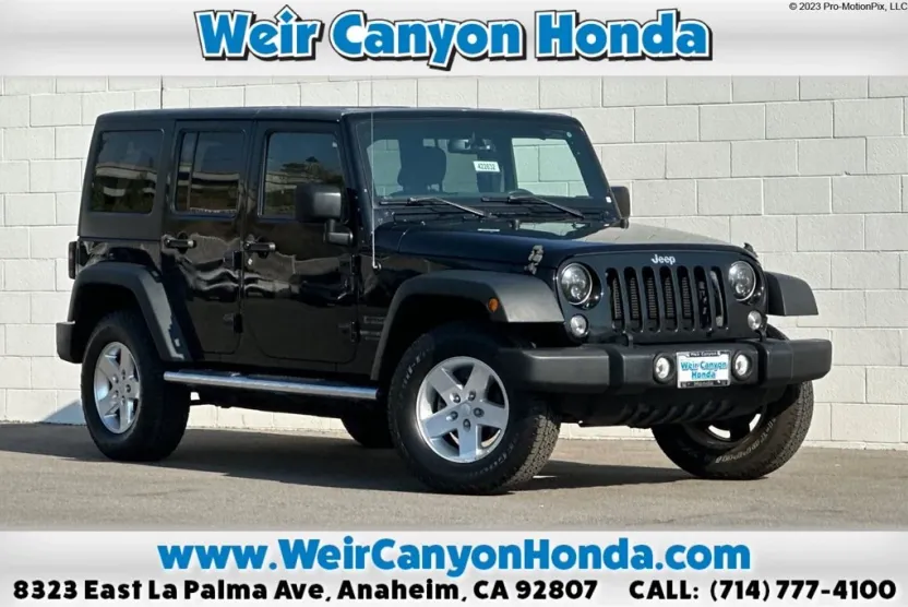 2017 Jeep Wrangler Unlimited Sport photo 1