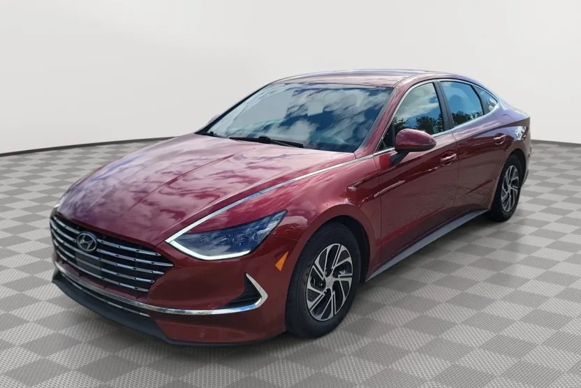 2023 Hyundai Sonata Hybrid Blue photo 1