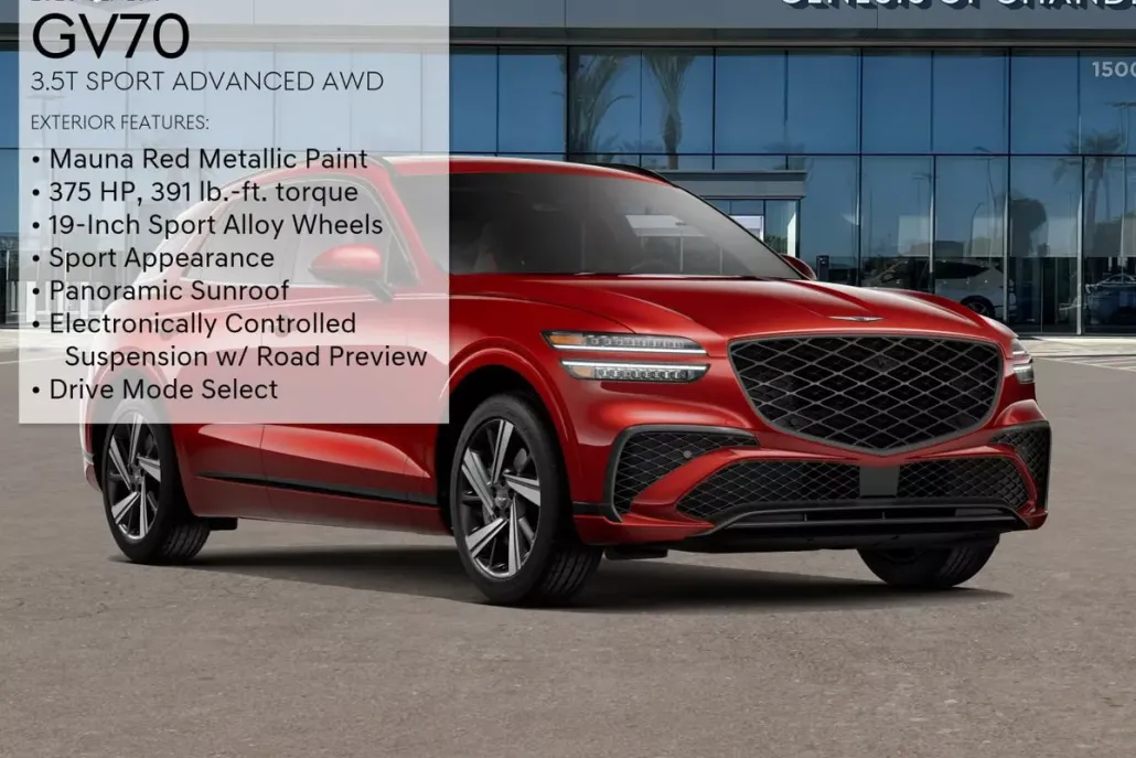 2026 Genesis GV70 3.5T Sport Advanced photo 1