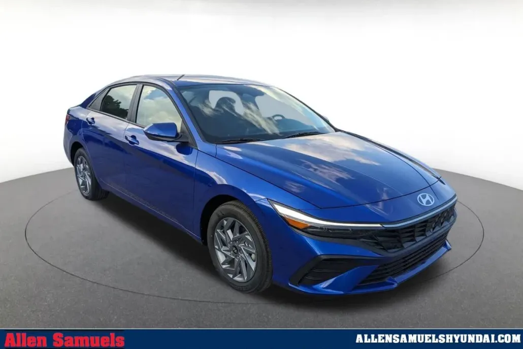 2025 Hyundai Elantra Hybrid Blue photo 1