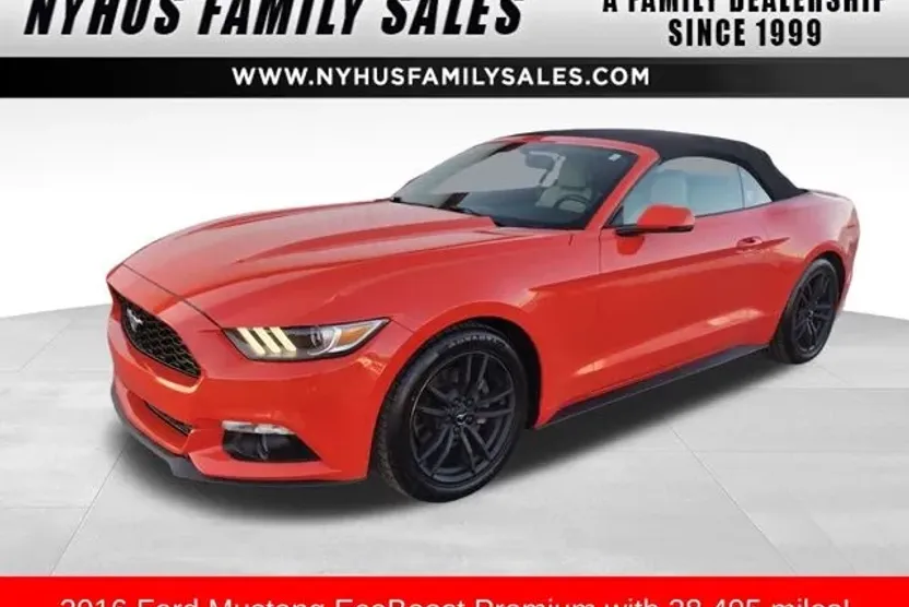 2016 Ford Mustang EcoBoost Premium photo 1