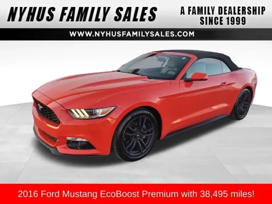 2016 Ford Mustang EcoBoost Premium photo 1