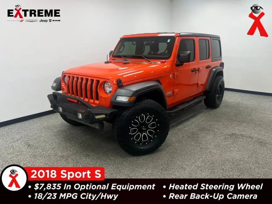 2018 Jeep Wrangler Unlimited Sport S photo 1