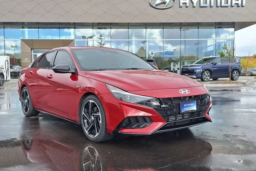 2021 Hyundai Elantra N Line photo 1