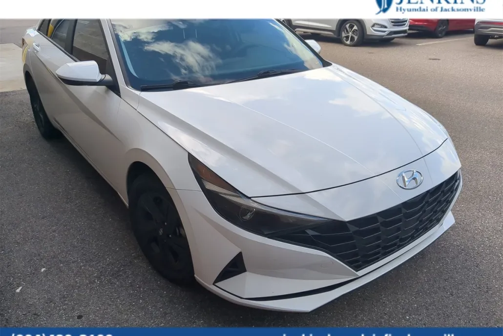 2023 Hyundai Elantra Hybrid Blue photo 1