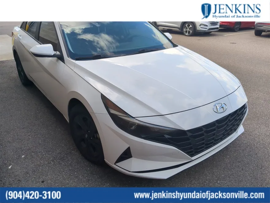 2023 Hyundai Elantra Hybrid Blue photo 1
