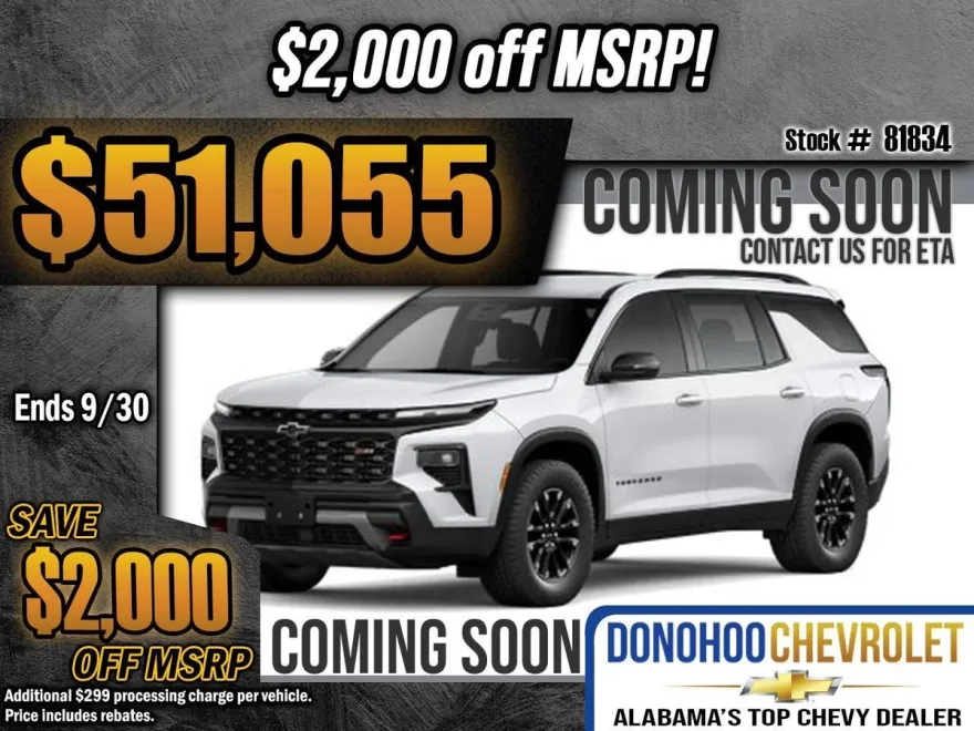 2026 Chevrolet Traverse Z71 photo 1