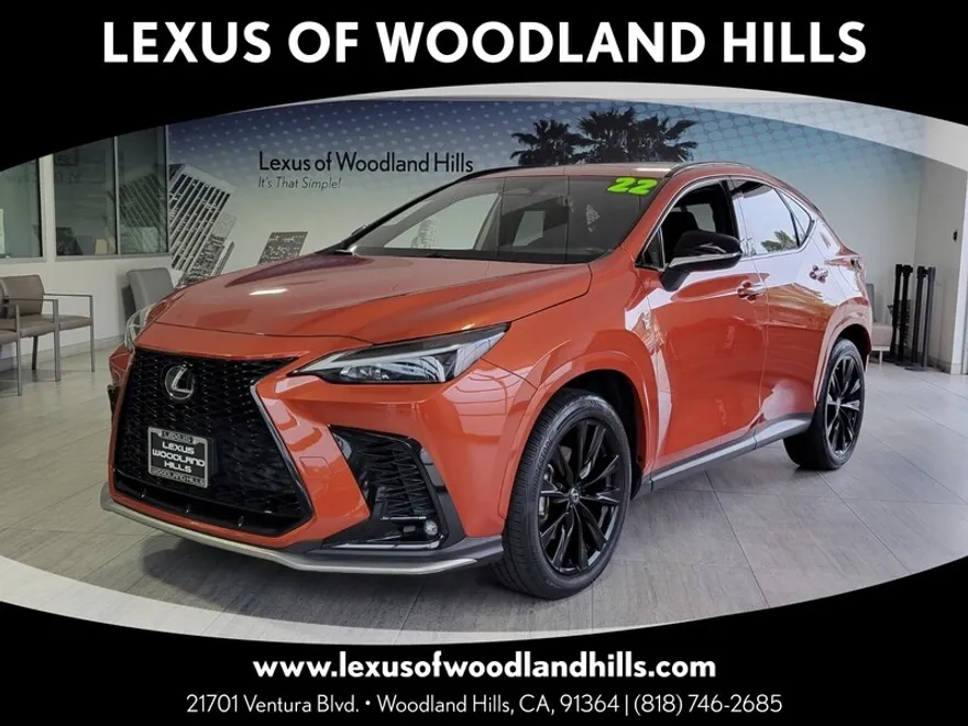 2022 Lexus NX F SPORT Handling photo 1
