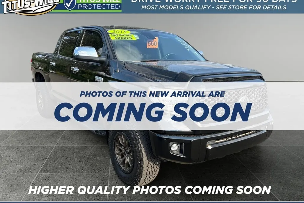 2018 Toyota Tundra Platinum photo 1