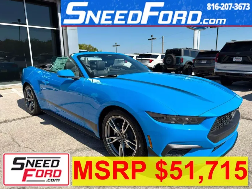 2025 Ford Mustang EcoBoost Premium Convertible photo 1