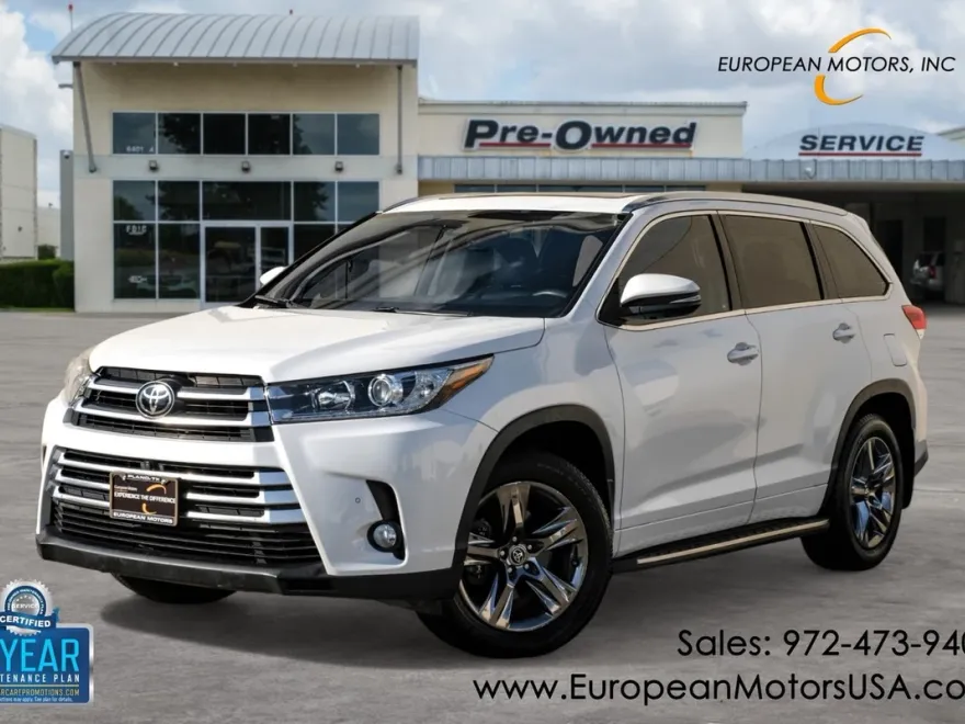 2017 Toyota Highlander Limited Platinum photo 1