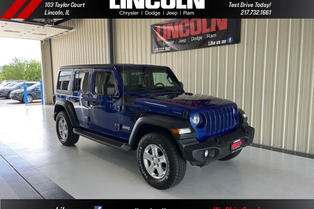 2020 Jeep Wrangler Unlimited Sport S photo 1