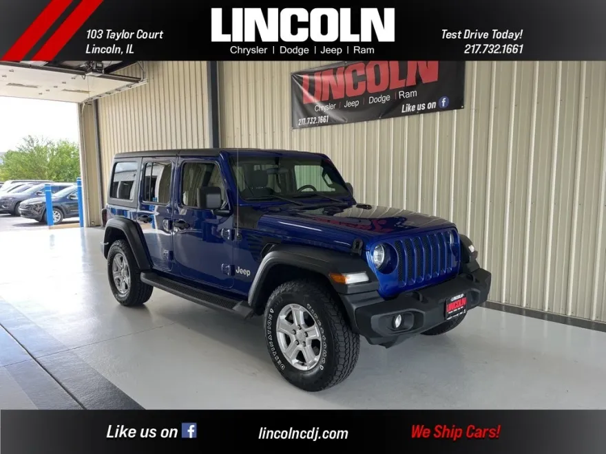 2020 Jeep Wrangler Unlimited Sport S photo 1