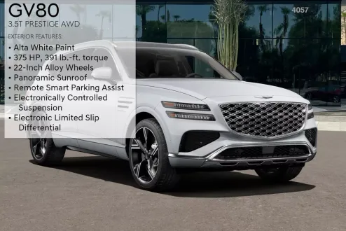 2025 Genesis GV80 3.5T Prestige AWD photo 3