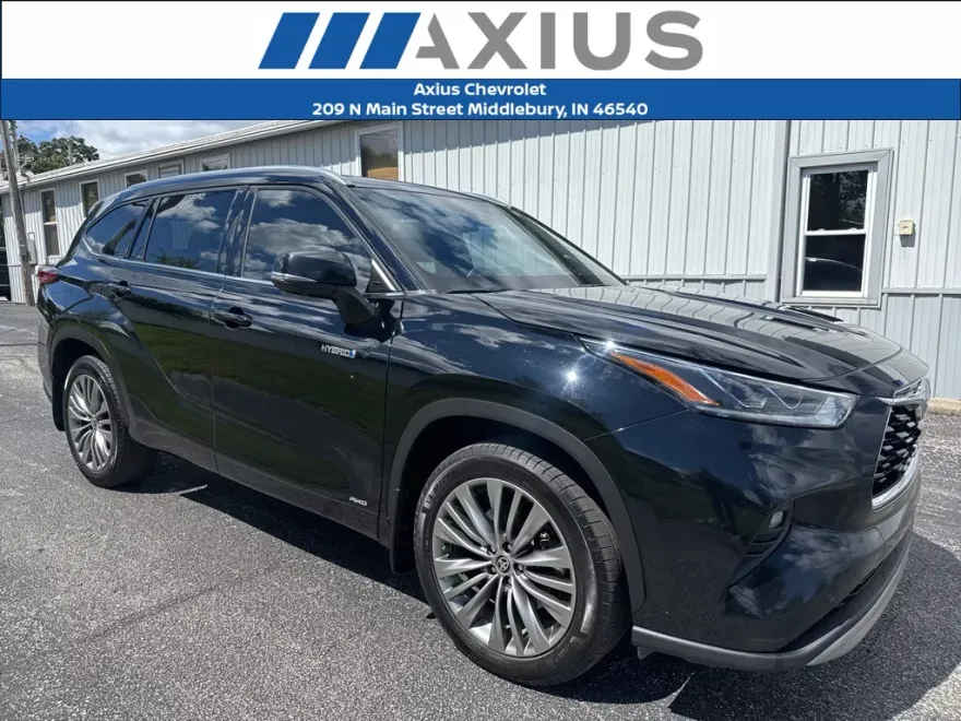 2020 Toyota Highlander Hybrid Platinum photo 1