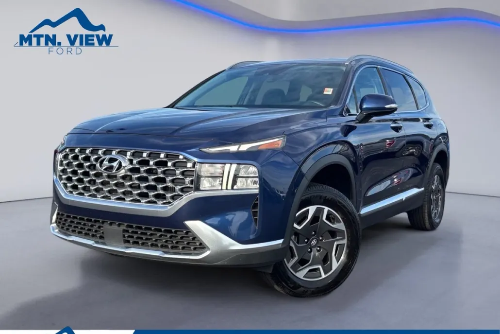 2023 Hyundai Santa Fe Blue photo 1