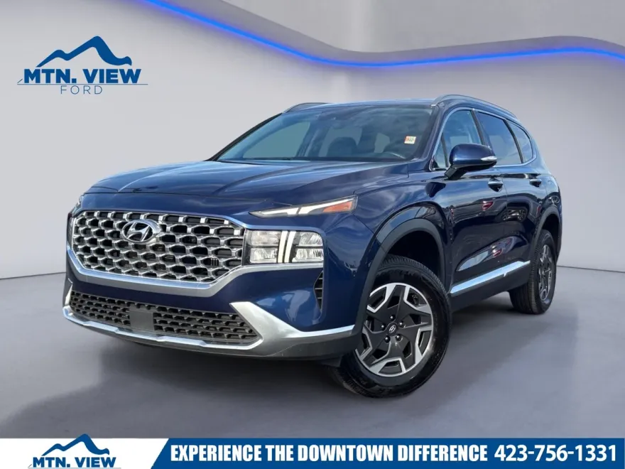 2023 Hyundai Santa Fe Blue photo 1