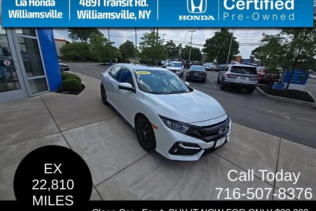 2021 Honda Civic Hatchback EX photo 1