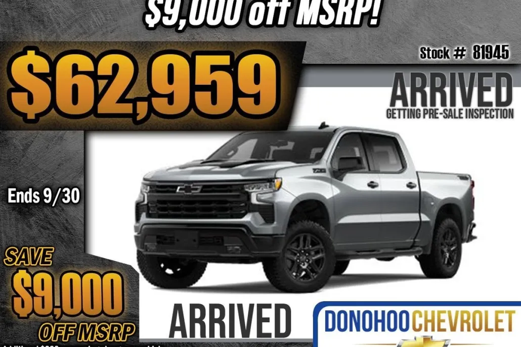 2025 Chevrolet Silverado 1500 LT Trail Boss photo 1