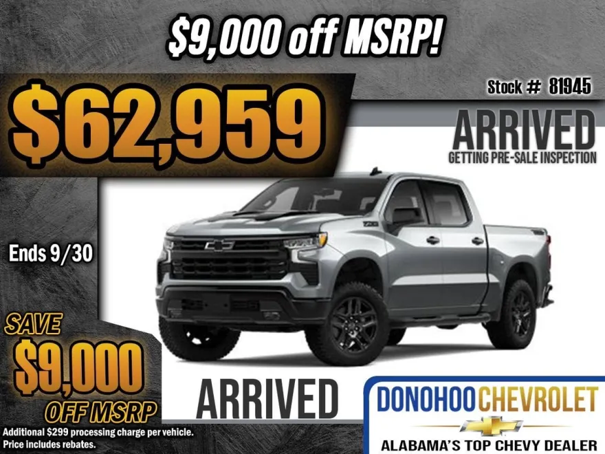 2025 Chevrolet Silverado 1500 LT Trail Boss photo 1
