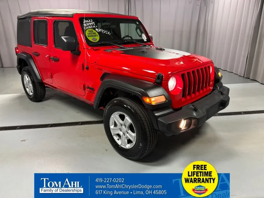 2022 Jeep Wrangler Unlimited Sport photo 1
