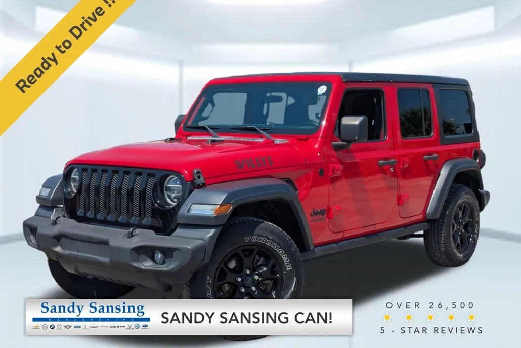2020 Jeep Wrangler Unlimited Willys photo 1
