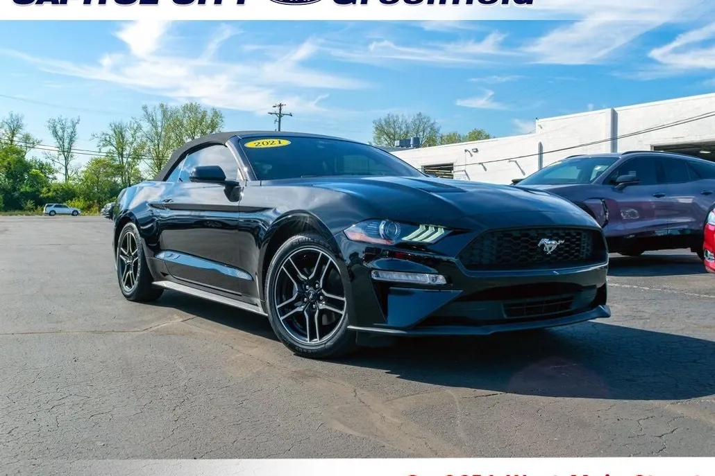 2021 Ford Mustang EcoBoost Premium Convertible photo 1