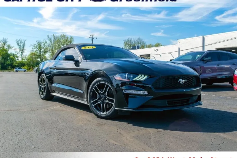 2021 Ford Mustang EcoBoost Premium Convertible photo 1