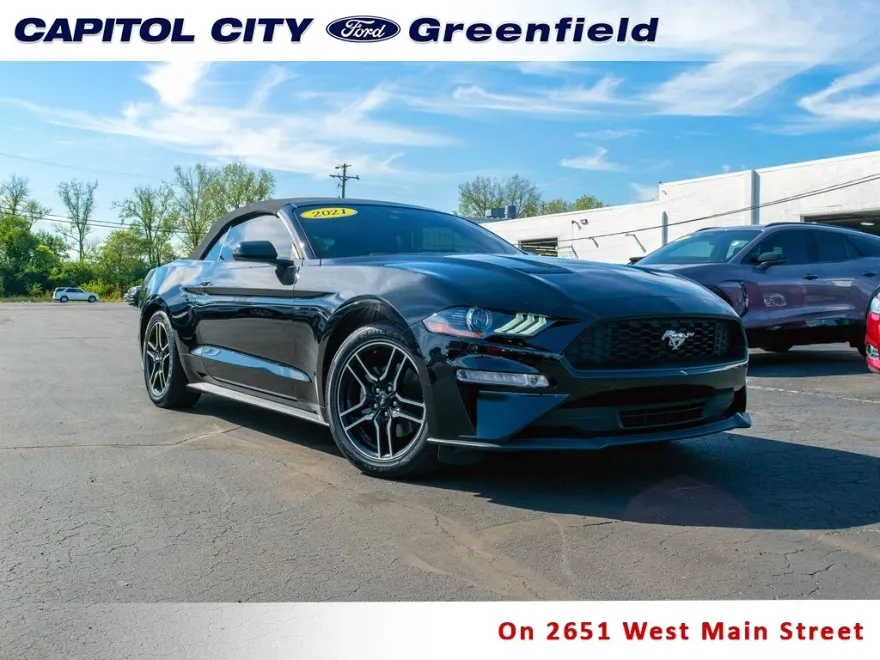 2021 Ford Mustang EcoBoost Premium Convertible photo 1