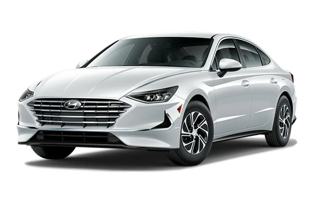 2023 Hyundai Sonata Hybrid Blue photo 1