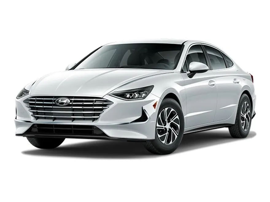 2023 Hyundai Sonata Hybrid Blue photo 1