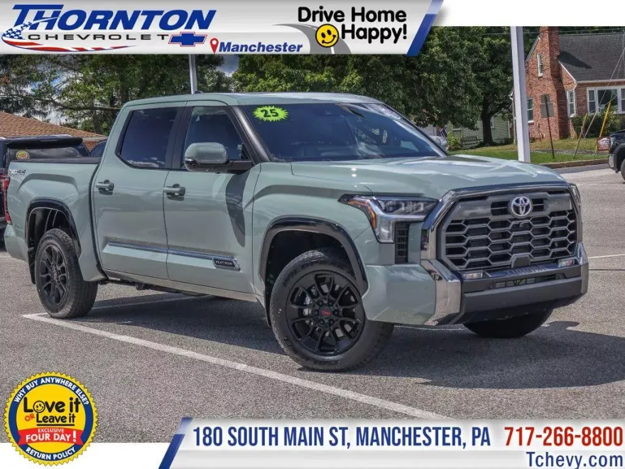 2025 Toyota Tundra Platinum photo 1
