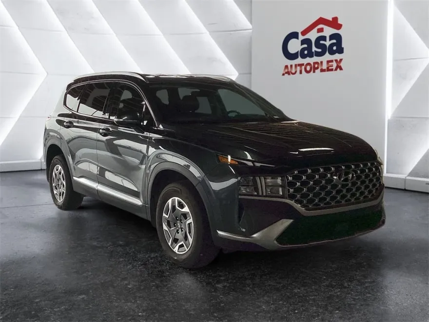 2023 Hyundai Santa Fe Blue photo 1